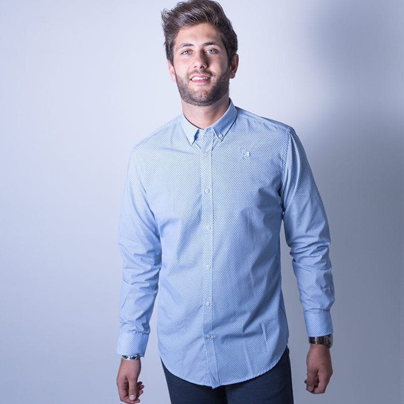 Camisa con estampado geométrico 2 Camisa con estampado geométrico - Imagen 2