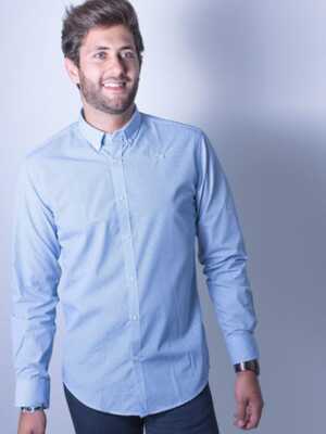 Camisa con estampado geométrico