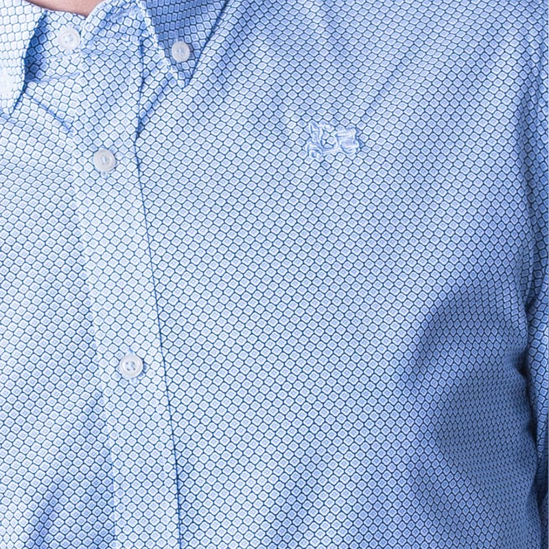 Camisa con estampado geométrico 3 Camisa con estampado geométrico - Imagen 3