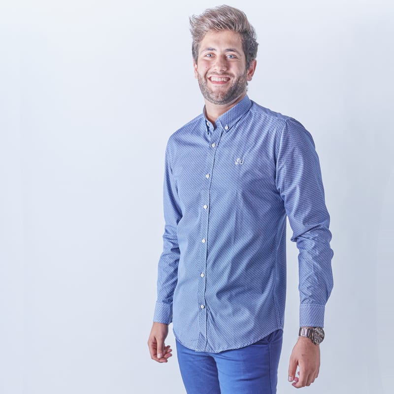 Camisa con estampado floral 1 Camisa con estampado floral