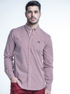 Camisa de cuadros rojo