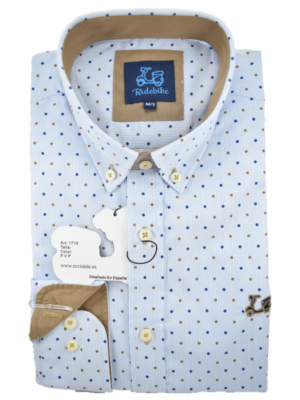 Camisa niño de rayas con estampados