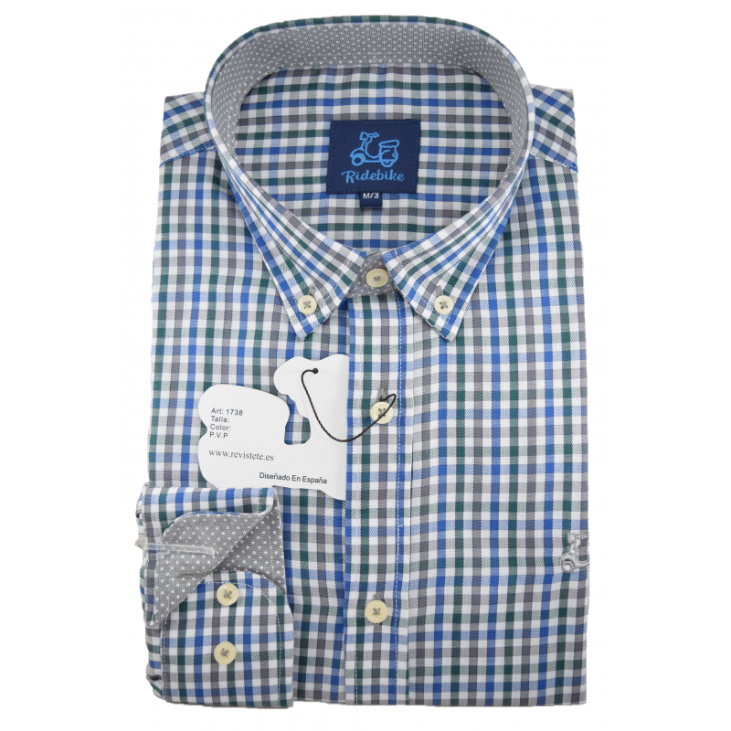 Camisa de cuadros Vichy 1 Camisa de cuadros Vichy