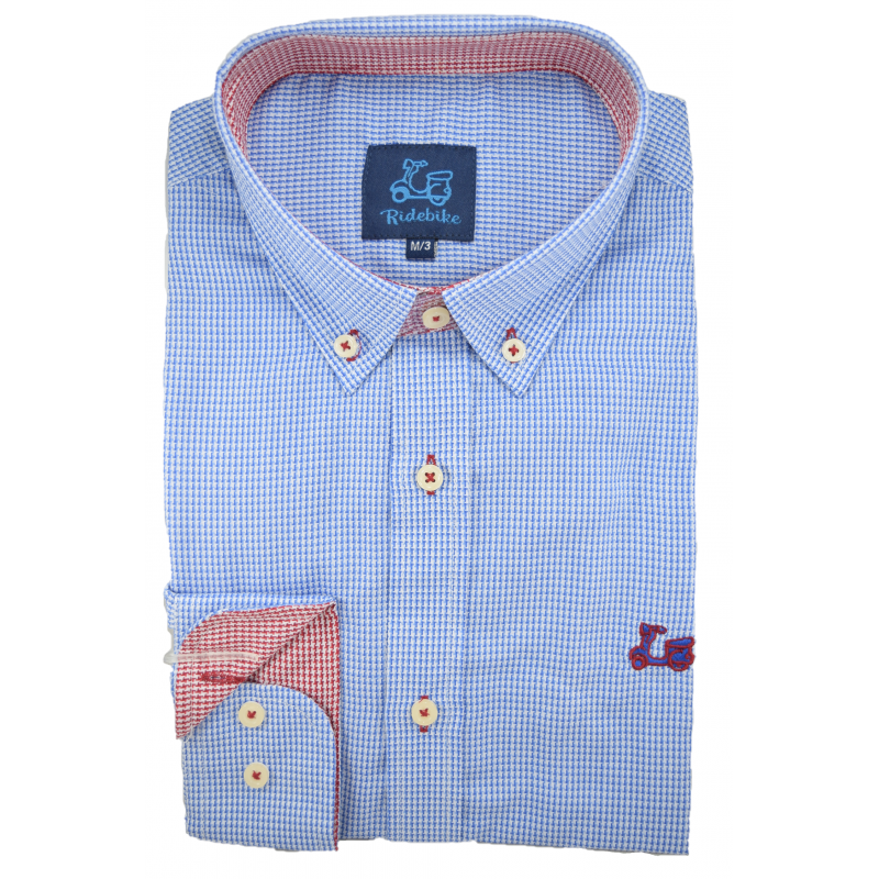 Camisa niño de pata de gallo 1 Camisa niño de pata de gallo