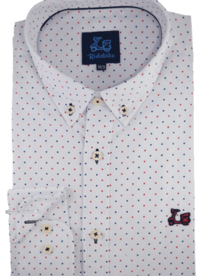 Camisa niño de topitos