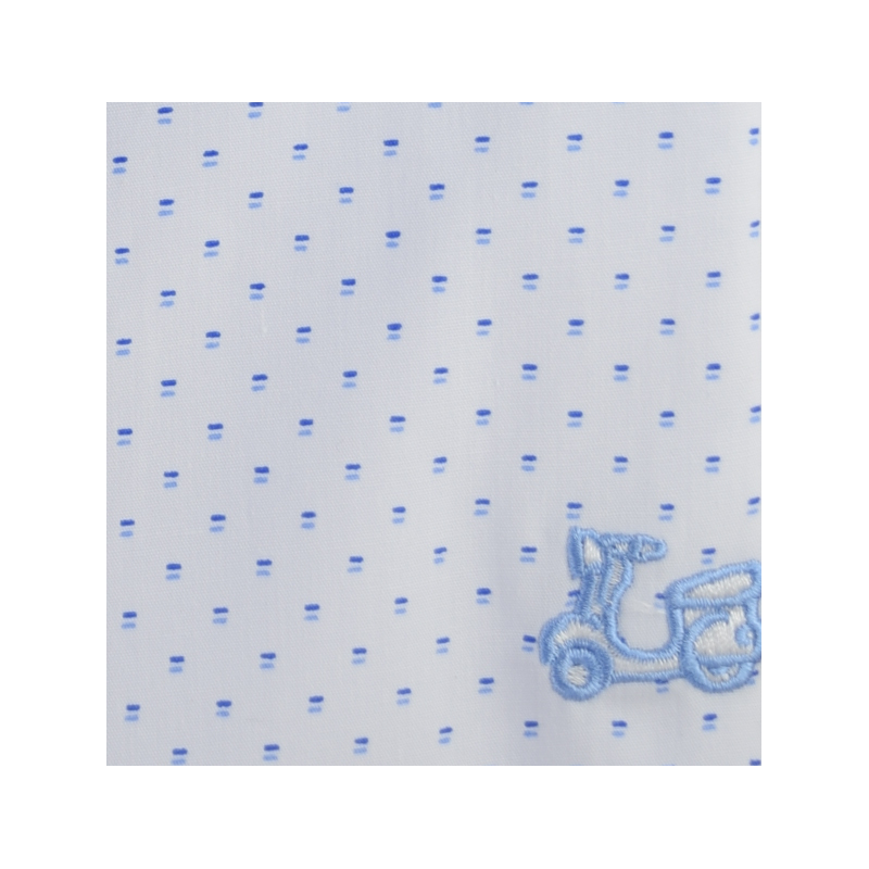 Camisa estampada cuello mao 2 Camisa estampada cuello mao - Imagen 2