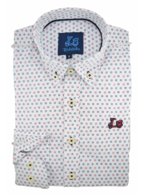 Camisa niño con estampado geométrico