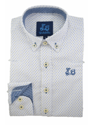 Camisa niño de topitos