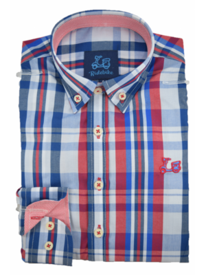 Camisa de niño de cuadros