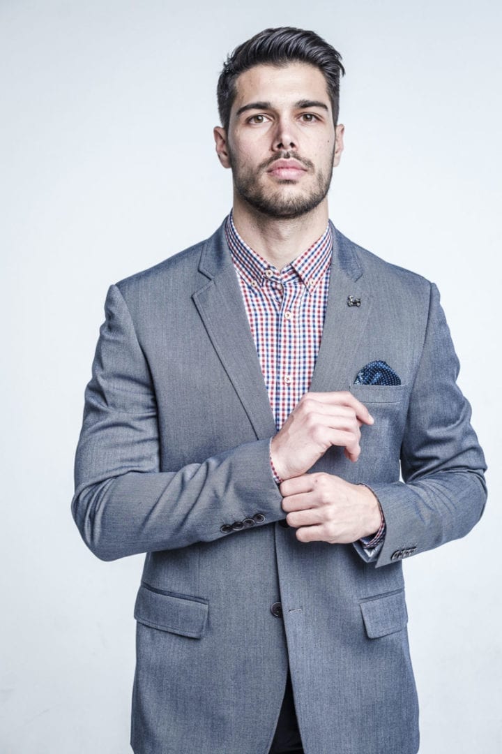 Chaqueta Americana Gris 1 Chaqueta Americana Gris