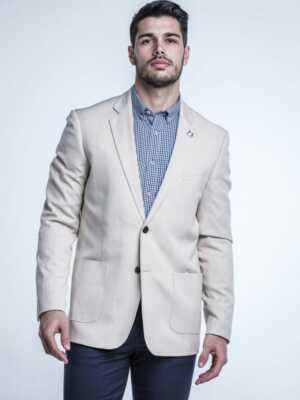 Chaqueta Americana Beige