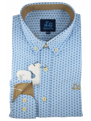 Camisa niño estampado cachemir