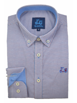 Camisa niño con estampado geométrico