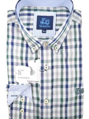 Camisa niño de cuadros viyela