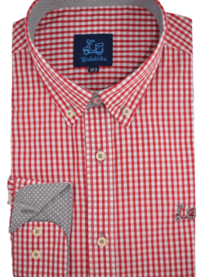 Camisa niño de cuadros