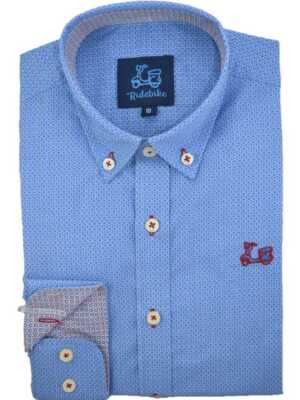 Camisa niño con estampado geométrico