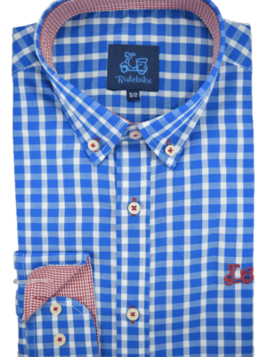 Camisa niño de cuadros
