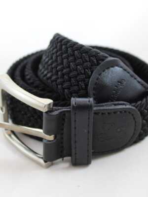 Cinturón trenzado elástico
