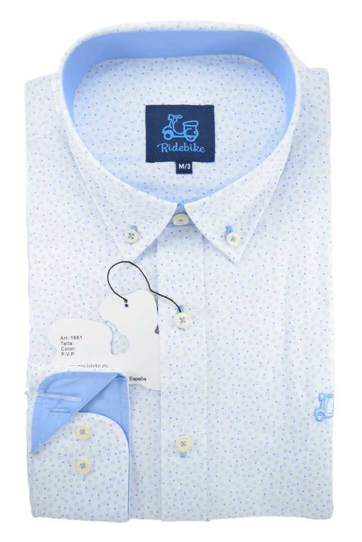 Camisa estampada floral y topitos 4 Camisa estampada floral y topitos - Imagen 4