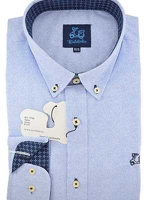 Camisa con microestampados