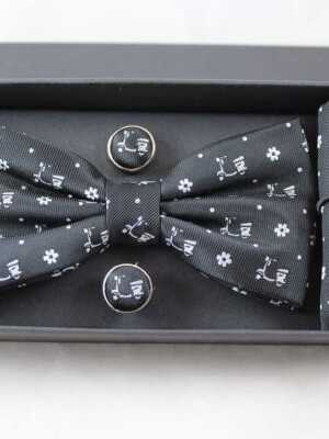 Conjunto gris estampado vespa y floral