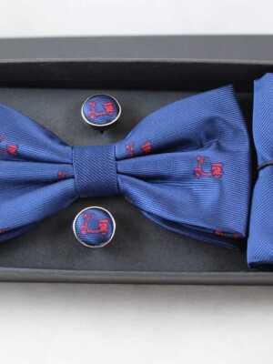 Conjunto azul estampado logo vespa