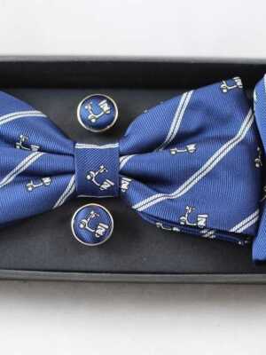 Conjunto azul estampado logo vespa