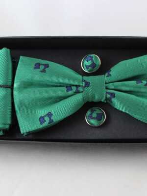 Conjunto verde estampado logo vespa