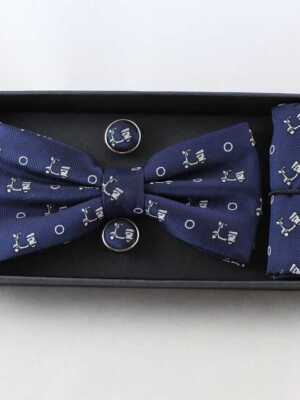 Conjunto azul marino estampado logo vespa