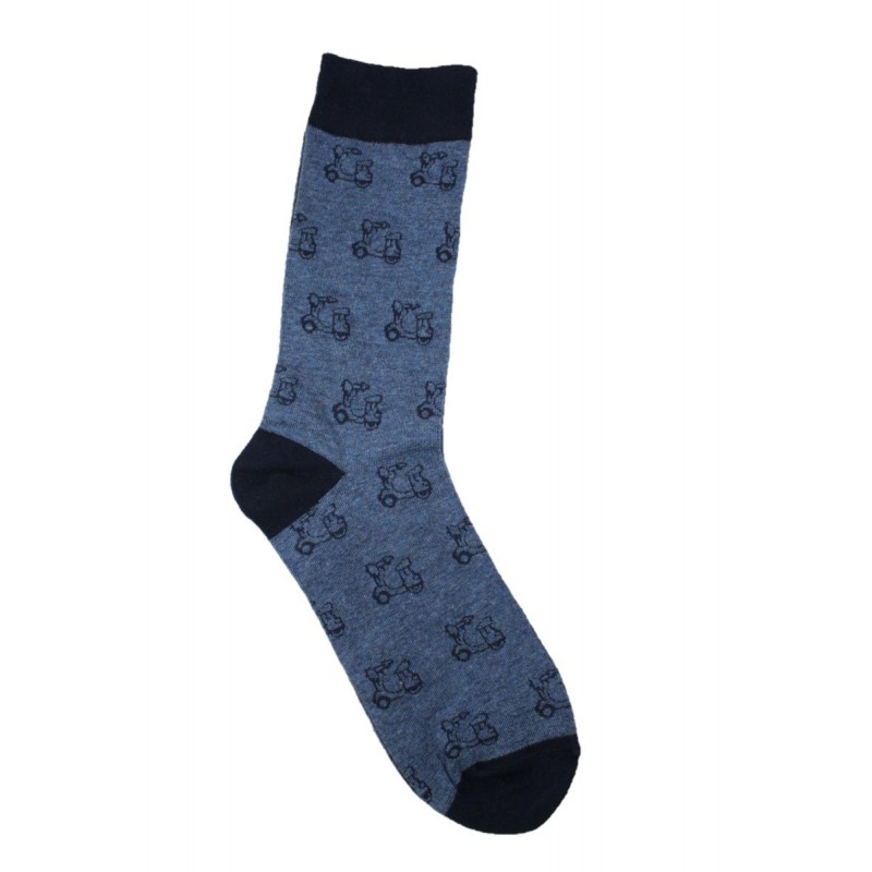 Calcetines logo denim-marino 1 Calcetines logo denim-marino