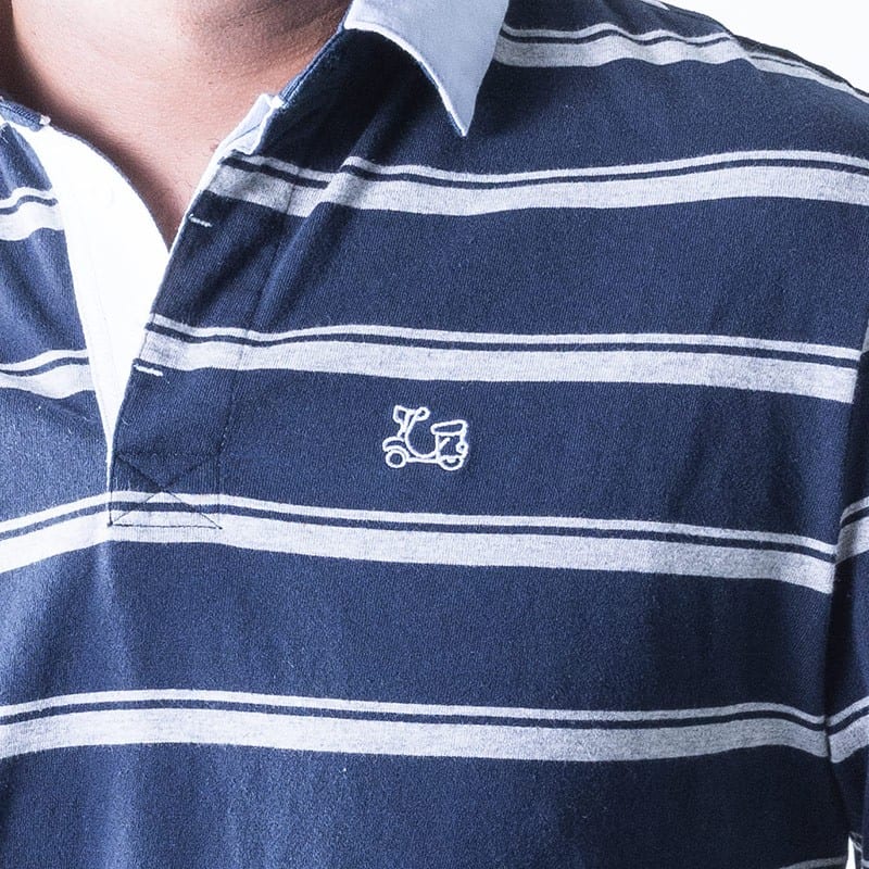Polo marino con rayas 5 Polo marino con rayas - Imagen 5