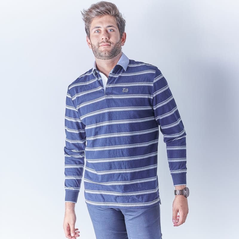 Polo marino con rayas 6 Polo marino con rayas - Imagen 6