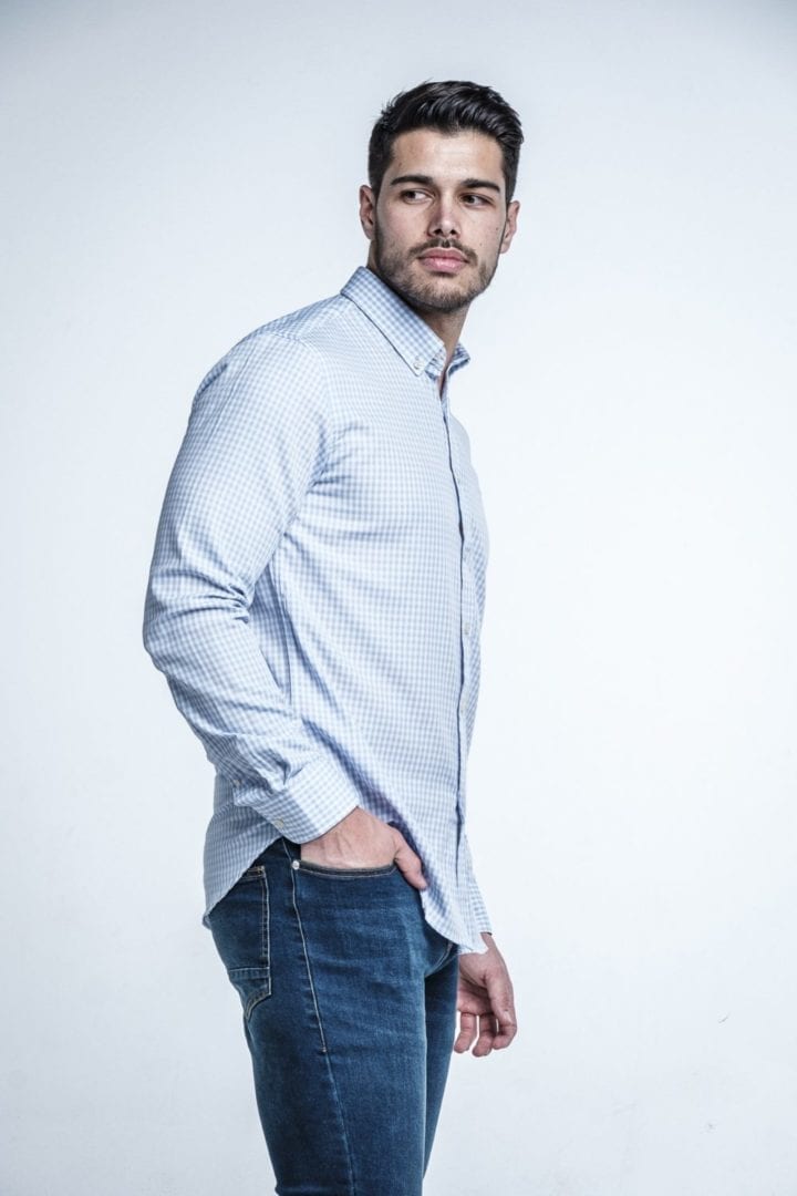 Camisa de cuadros Vichy 1 Camisa de cuadros Vichy