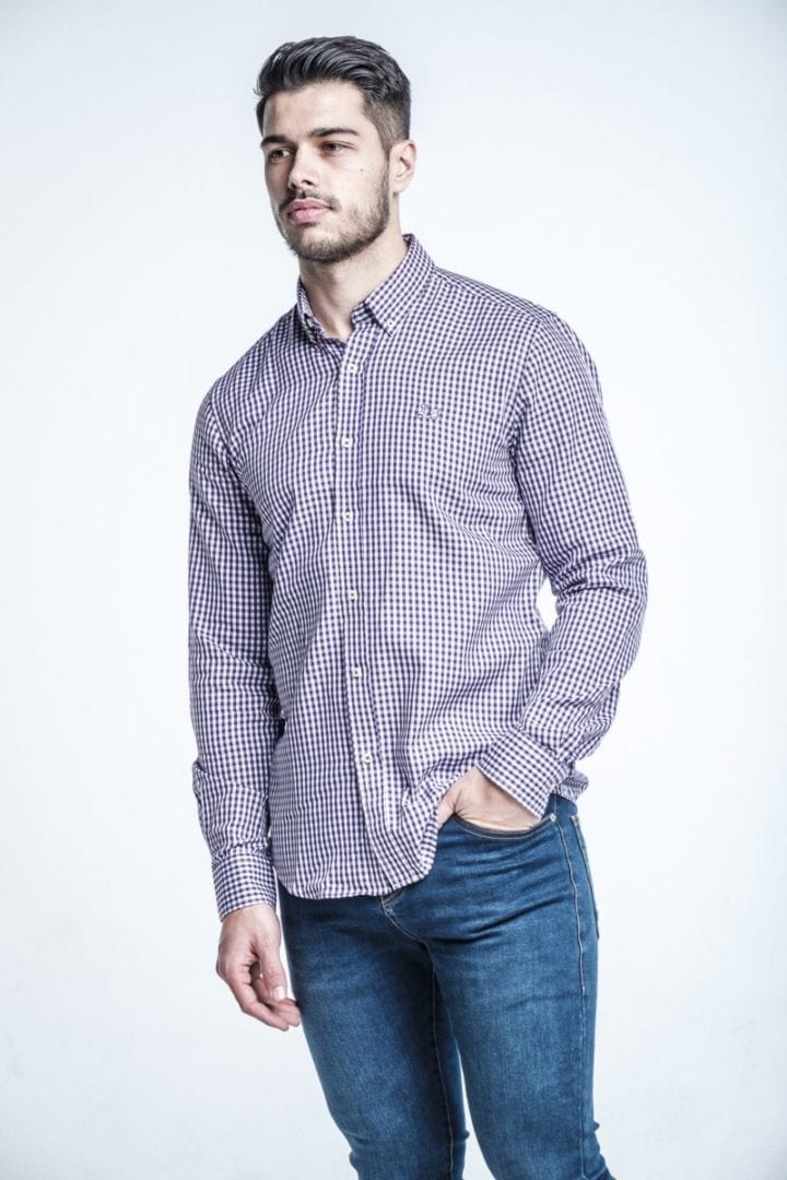 Camisa de cuadros Vichy 1 Camisa de cuadros Vichy