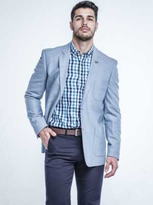 Camisa de Cuadros Azules