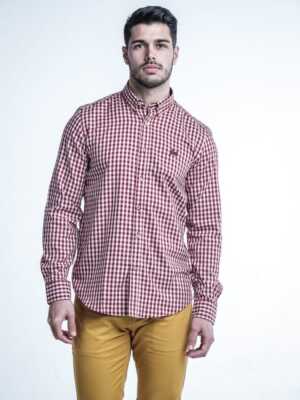 Camisa de Cuadros Rojos