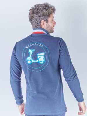 Polo estampado en espalda [+1 color]