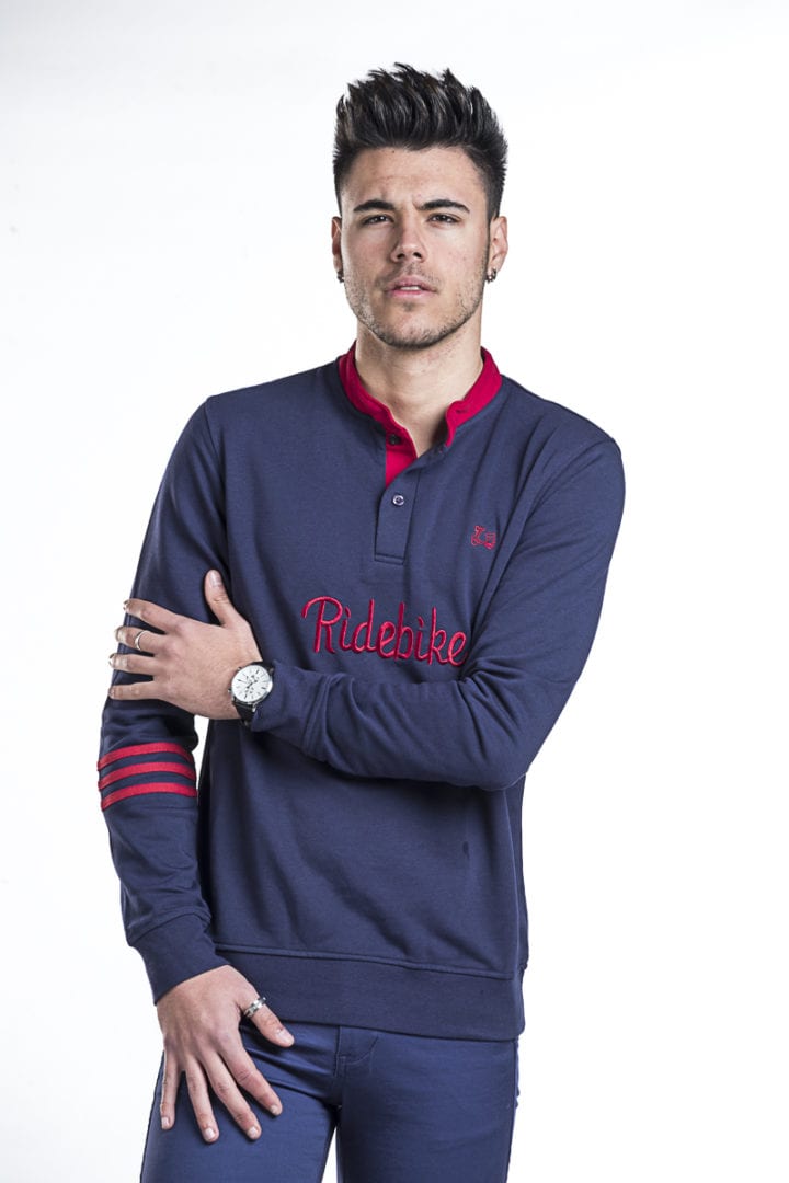 Sudadera cuello tirilla 3 Sudadera cuello tirilla - Imagen 3