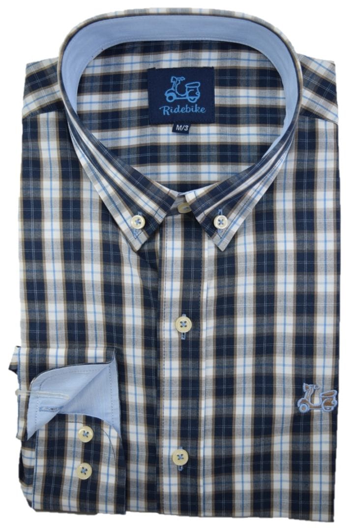 Camisa Cuadros Marino 5 Camisa Cuadros Marino - Imagen 5