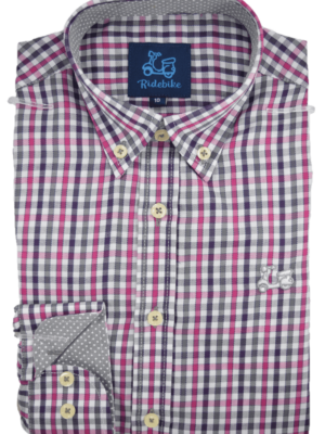 Camisa niño de cuadros Vichy