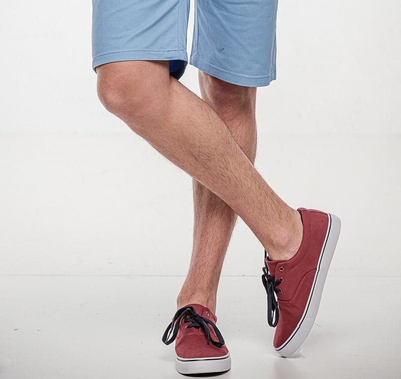 Zapatillas antelina burdeos 1 Zapatillas antelina burdeos