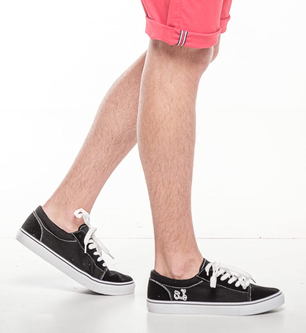 Zapatillas antelina negro 1 Zapatillas antelina negro