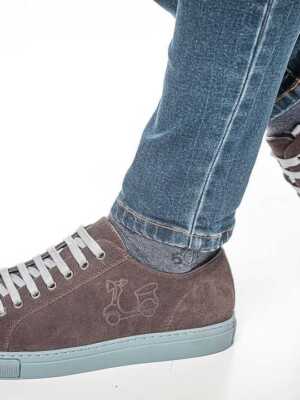 Tienda de Ropa de Hombre Sevilla 5 Zapatillas de piel café