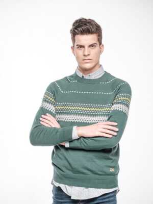 Jersey Jacquard Verde [+3 colores]