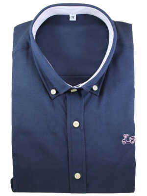 Camisa Oxford Marino