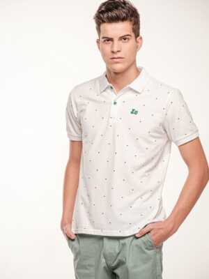 Polo estampado geométrico [+3 colores]