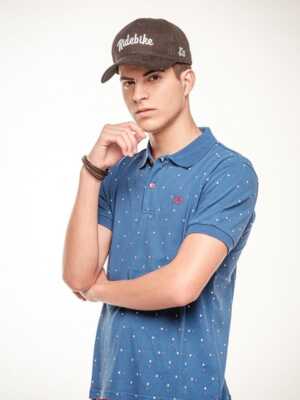 Polo estampado geométrico [+3 colores]