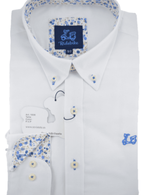 Camisa niño blanca clásica