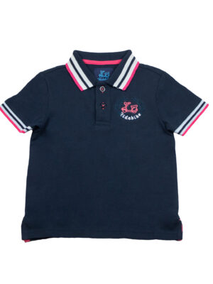 Polo piqué de niño bordado logotipo [+5 colores]