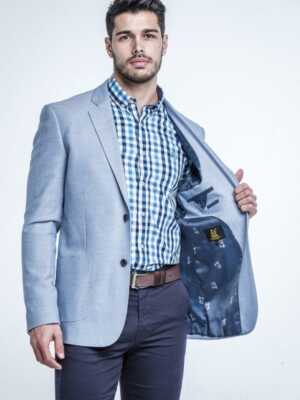 Chaqueta Americana Celeste